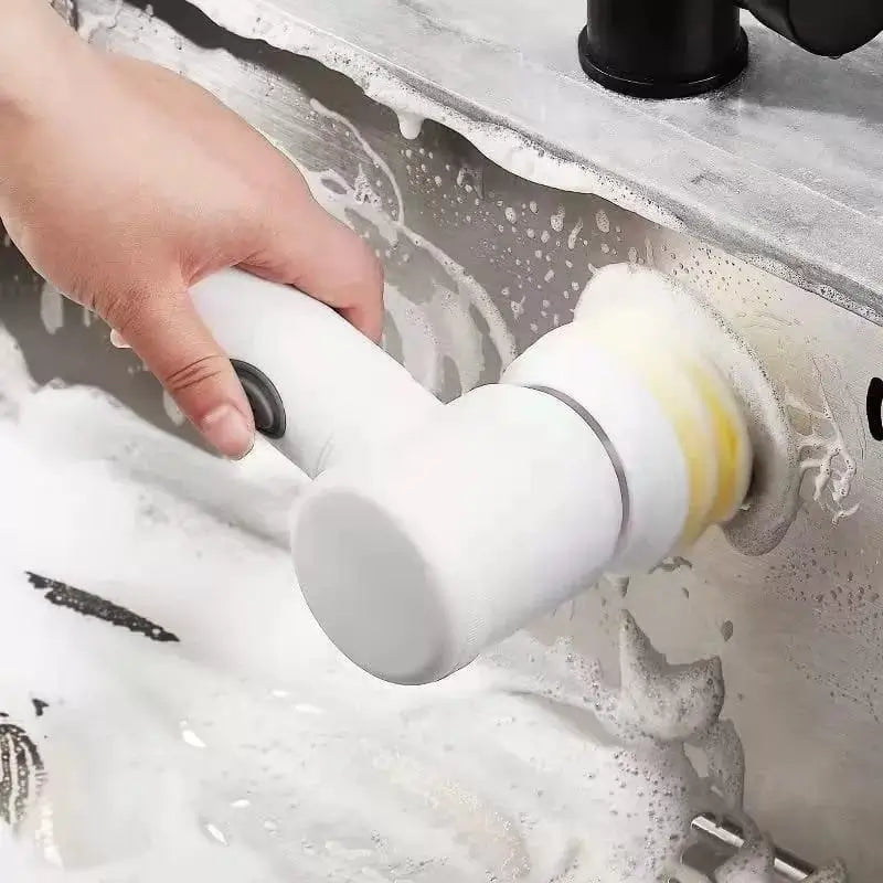 Escova Elétrica para Limpeza 5 em 1